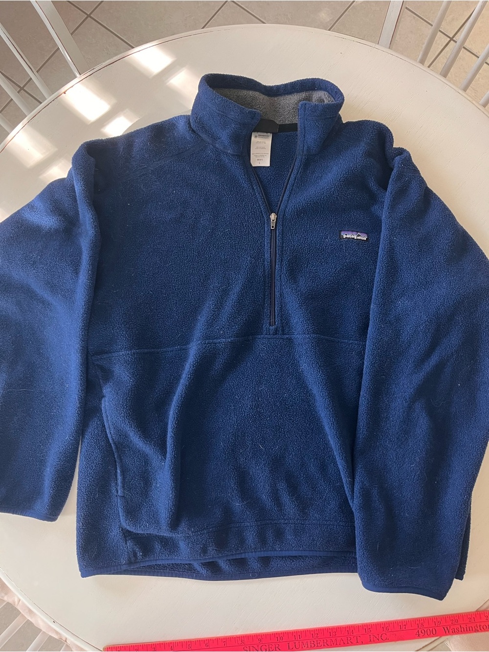 Patagonia Men’s Synchilla Marsupial pullover early 2000’s